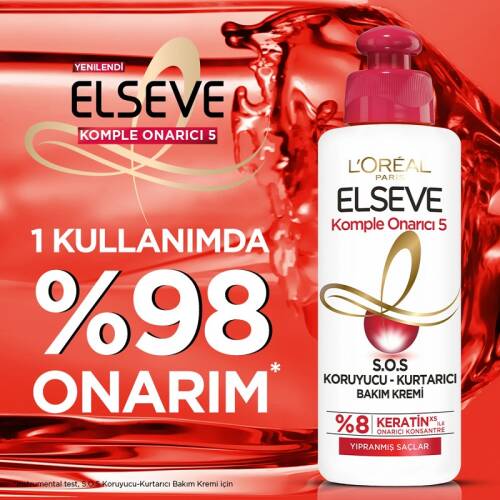 Elseve S.O.S. Koruyucu Kurtarıcı Bakım Kremi 200 ml - 5