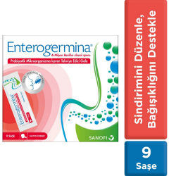 Enterogermina Probiyotik Mikroorganizma İçeren Takviye Edici Gıda 9 Saşe