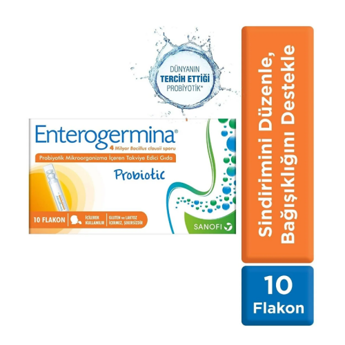 Enterogermina Yetişkinler İçin 5 x 10 ml Flakon - 1