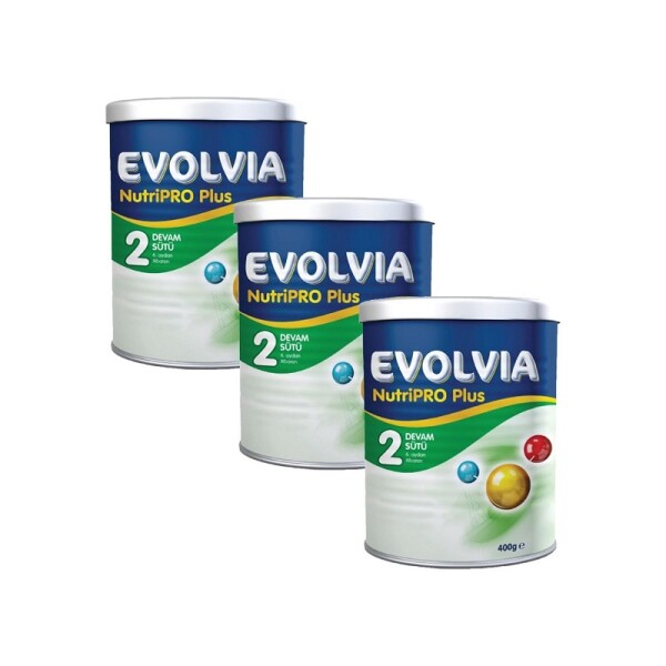 Evolvia Nutripro Plus 2 400 gr 3'lü Paket - 1