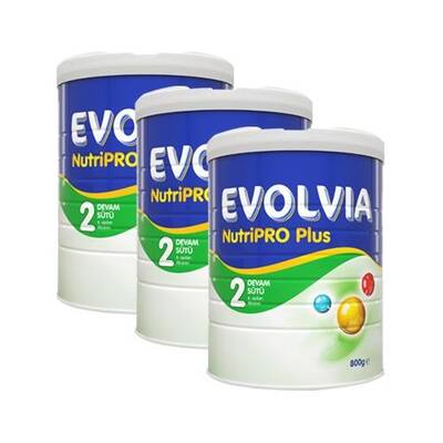 Evolvia NutriPRO Plus 2 800 gr Bebek Sütü 3 Adet - 1