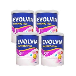 Evolvia NutriPro Plus 3 800gr Bebek Devam Sütü 4 Adet - Evolvia