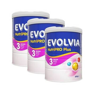 Evolvia NutriPRO Plus 3 800 gr Devam Sütü 3 Adet - 1