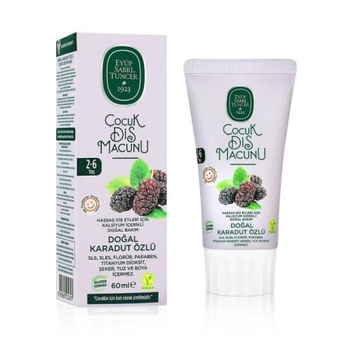 Eyüp Sabri Tuncer Doğal Karadut Diş Macunu 60 Ml - 1