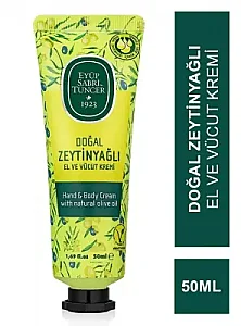 Eyüp Sabri Tuncer Doğal Zeytinyağlı El Ve Vücut Kremi 50ml