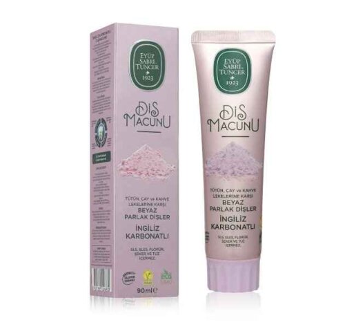 Eyüp Sabri Tuncer İngiliz Karbonatlı Diş Macunu 90 ml - 1