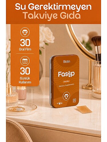 Fastlip Biotin 30 Oral Film - 2