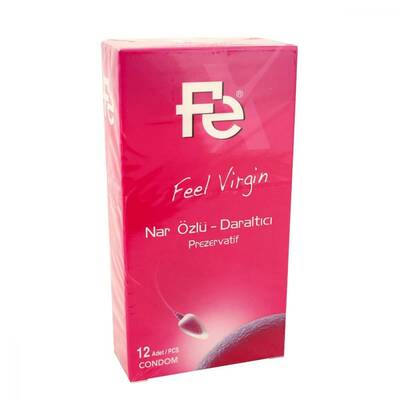 Fe Prezervatif Feel Virgin Nar Özlü Daraltıcı 12'li - 1