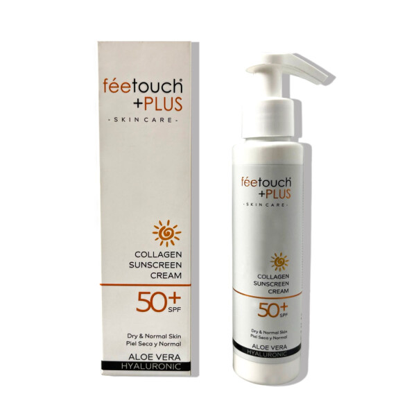Feetouch Spf50+ Collagen Sunscreen Cream 125 ml - 1