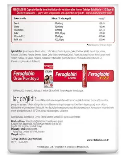 Feroglobin 30 Kapsül - 2