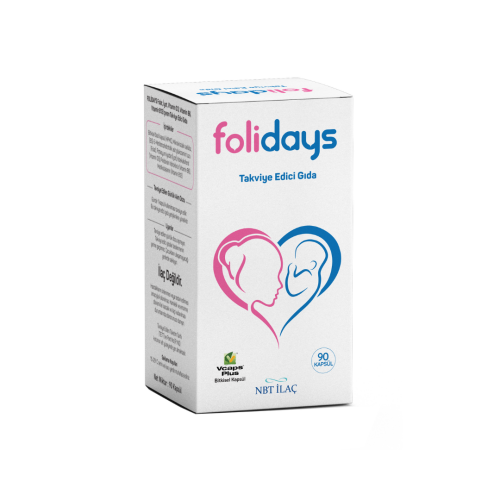 Folidays B12+ İyot 90 Tablet - 1