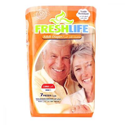Freshlife Belbantlı Hasta Bezi Islaklık Göstergeli Large 7 Adet - 1