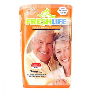 Freshlife Belbantlı Hasta Bezi Islaklık Göstergeli Large 7 Adet - 1