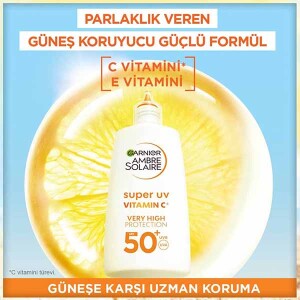 Garnier Ambre Solaire Super UV Koyu Leke Karşıtı Güneş Koruyucu Yüz Kremi Spf 50+ 40 ml - 5