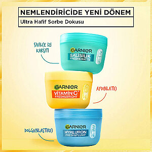 Garnier C Vitamini Fresh & Bright Aydınlatıcı Sorbe Yüz Kremi 85 ml - 5