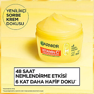 Garnier C Vitamini Fresh & Bright Aydınlatıcı Sorbe Yüz Kremi 85 ml - 4