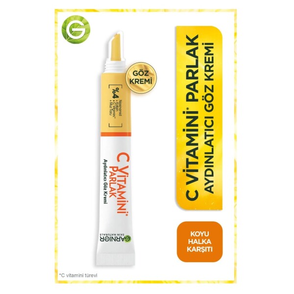 Garnier C Vitamini Parlak Aydınlatıcı Göz Kremi 15 ml - 1