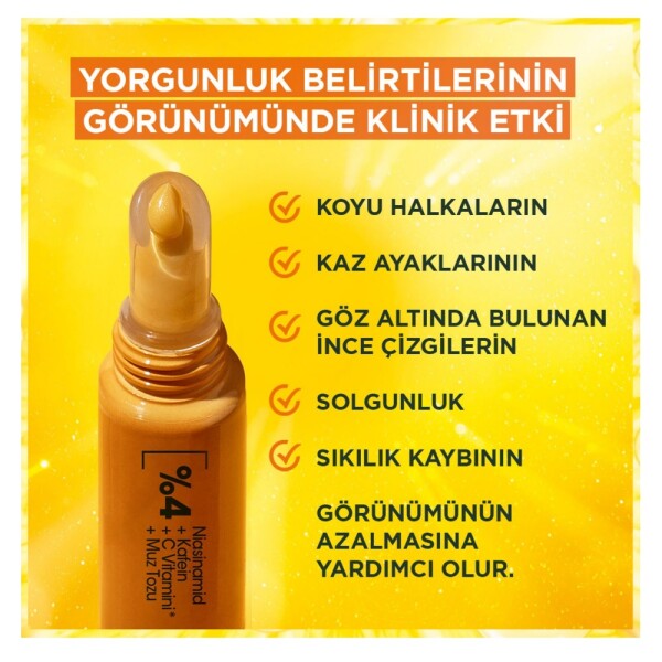 Garnier C Vitamini Parlak Aydınlatıcı Göz Kremi 15 ml - 3