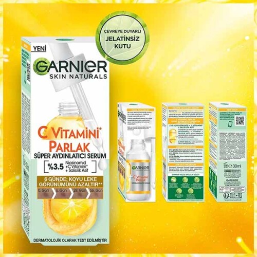 Garnier C Vitamini Parlak Süper Aydınlatıcı Serum 30 ml - 6