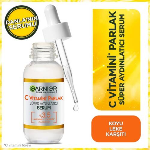 Garnier C Vitamini Parlak Süper Aydınlatıcı Serum 30 ml - 1