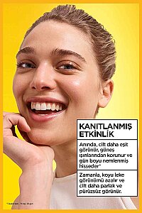 Garnier C Vitamini Wonder Tint 3 Etki 1 Arada Renkli Nemlendirici Açık Ton SPF50 40 ml - 4