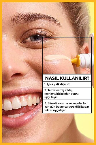 Garnier C Vitamini Wonder Tint 3 Etki 1 Arada Renkli Nemlendirici Açık Ton SPF50 40 ml - 5