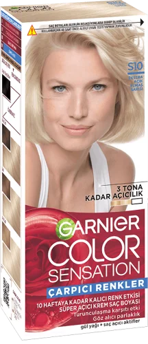 Garnier Çarpıcı Renkler Saç Boyası 110 Ekstra Açık Elmas Sarısı - 1