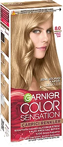 Garnier Çarpıcı Renkler Saç Boyası 8.0 Parlak Koyu Sarı