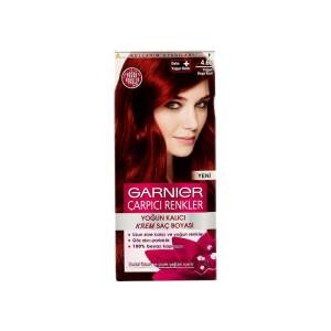 Garnier Color Natural Çarpıcı Renkler Yoğun Koyu Kızıl Boya 4.60 - 2