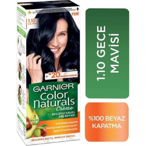 Garnier Color Naturals Boya - 1.10 Gece Mavisi - 1