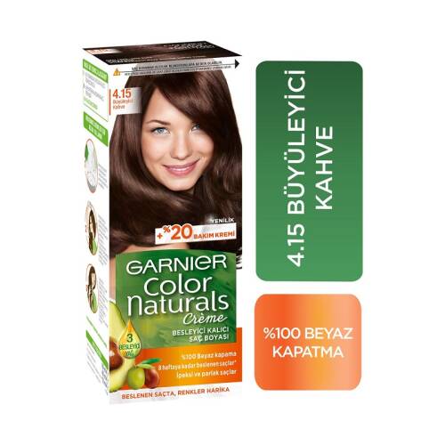 Garnier Color Naturals Boya Büyüleyici Kahve - 4.15 - 1