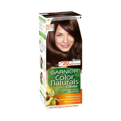 Garnier Color Naturals Boya Büyüleyici Kahve - 4.15 - 2