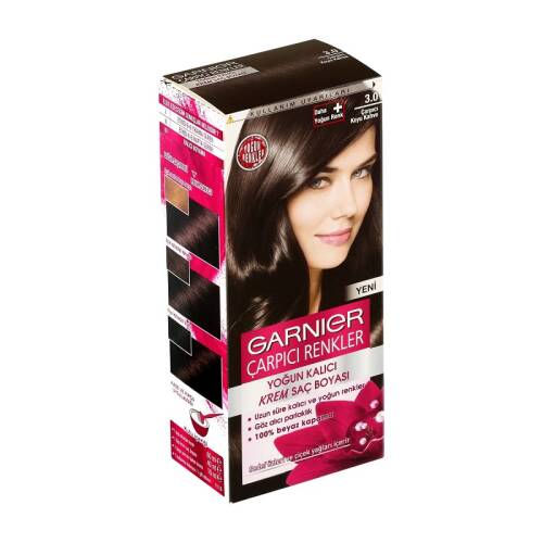 Garnier Color Naturel Çarpıcı Renkler Boya 3.0 Çarpici Koyu Kahve - 2