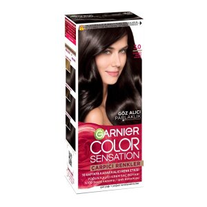 Garnier Çarpıcı Renkler Saç Boyası 3.0 Çarpıcı Koyu Kahve