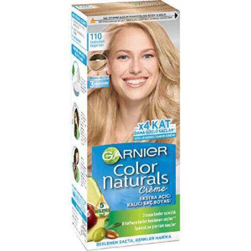 Garnier Colour Natural Boya - 110 Ekstra Açık Doğal Sarı - 1