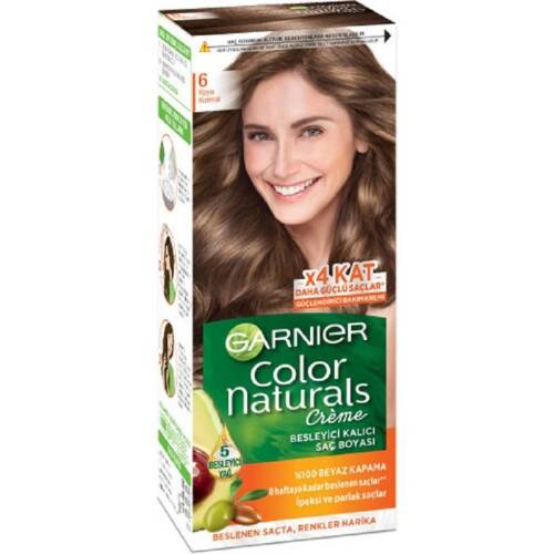 Garnier Colour Natural Boya - 6 Koyu Kumral - 1