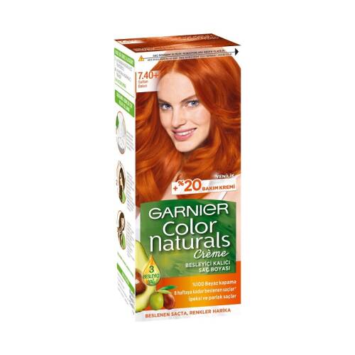 Garnier Colour Natural Boya - 7.40 Sultan Bakırı - 1