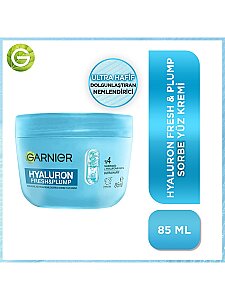 Garnier Hyaluron Fresh & Plump Dolgunlaştıran Nemlendirici Sorbe Yüz Kremi 85 ml