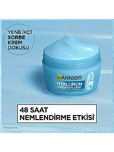 Garnier Hyaluron Fresh & Plump Dolgunlaştıran Nemlendirici Sorbe Yüz Kremi 85 ml - 2