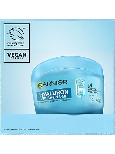 Garnier Hyaluron Fresh & Plump Dolgunlaştıran Nemlendirici Sorbe Yüz Kremi 85 ml - 4