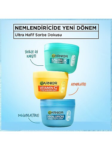 Garnier Hyaluron Fresh & Plump Dolgunlaştıran Nemlendirici Sorbe Yüz Kremi 85 ml - 3