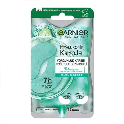 Garnier Hyaluronik Kriyojel Yorgunluk Karşıtı Soğutucu Göz Maskesi - 2