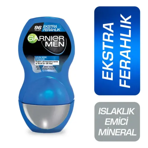 Garnier Men Roll-On Deodorant Ekstra Ferahlık 50 ml - 1