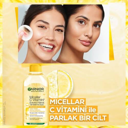 Garnier Micellar C Vitamini Kusursuz Makyaj Temizleme Suyu 400 ml - 3