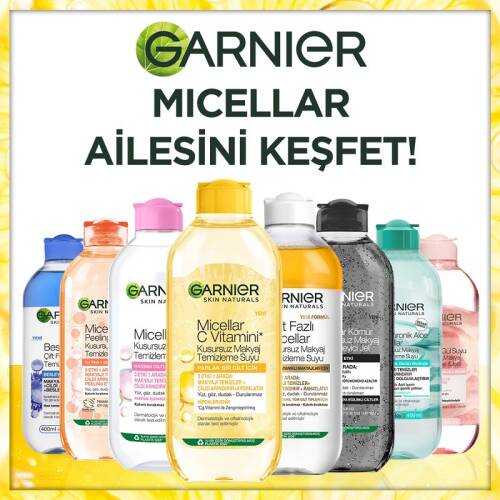 Garnier Micellar C Vitamini Kusursuz Makyaj Temizleme Suyu 400 ml - 4