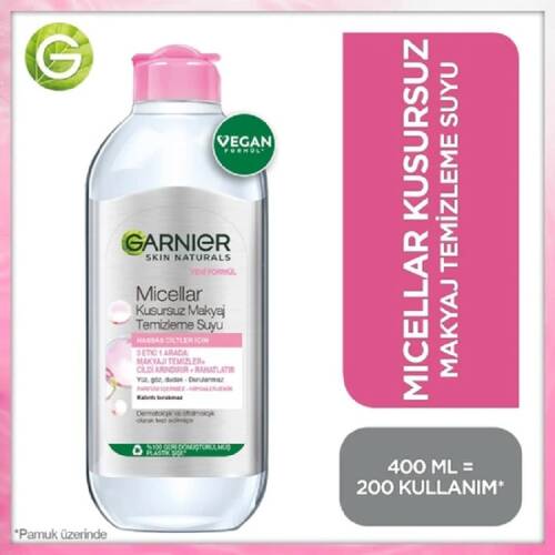 Garnier Micellar Kusursuz Makyaj Temizleme Suyu 400 ml - 1