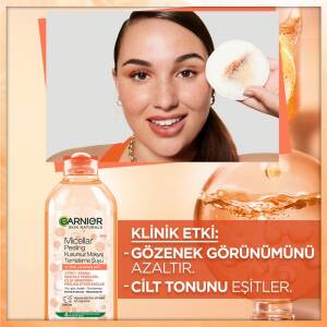 Garnier Micellar Peeling Kusursuz Makyaj Temizleme Suyu 400 ml - 3