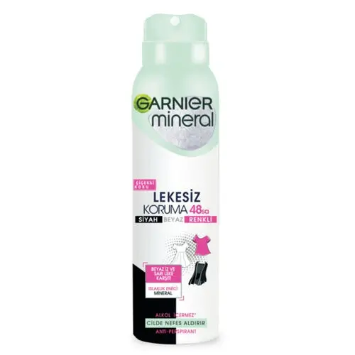 Garnier Mineral Deodorant Lekesiz Koruma 150 ml - Çiçeksi Koku - 1