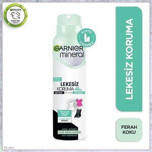 Garnier Mineral Deodorant Lekesiz Koruma 150 ml - Ferah Koku - 1