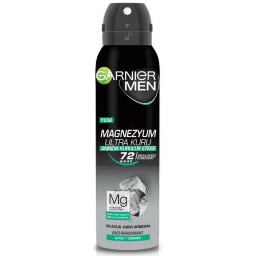 Garnier Mineral Deodorant Magnezyum Ultra Kuru Erkek 150 ml - 1